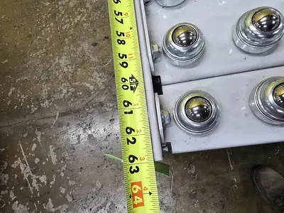 Used HYTROL ROLLER BALL TRANSFER  CONVEYOR Roller Conveyors Wisconsin US | Packer City Sales #1298037