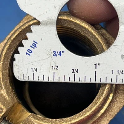 FORD CTS 1 In. 90 Deg. Brass Elbow, Polyethylene Pipe Connector NNB Fast Ship