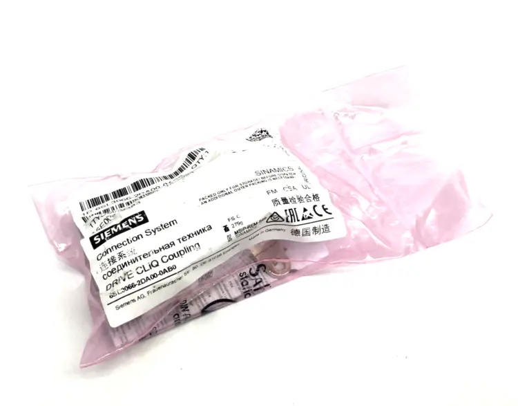 New | in-Stock Siemens SINAMICS Coupling for DRIVE-CLIQ Cable Protet. IP67 Connector Accessories Michigan US | Maverick Industrial Sales #1468115