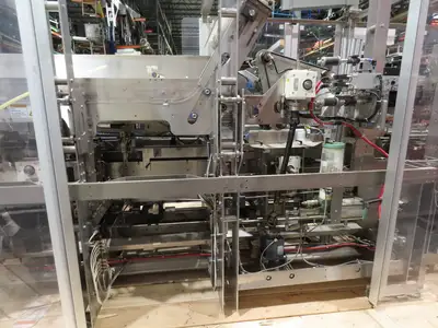 RA Jones Wraptor Package Sleever Cartoner Wrap Machine 460V 3PH