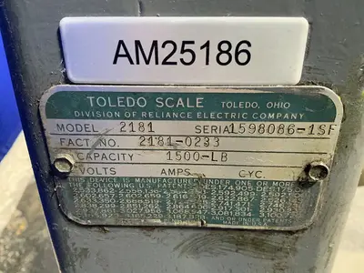 Used TOLEDO 2181 Material Handling (misc) Ohio US | HGR 24 #1404841