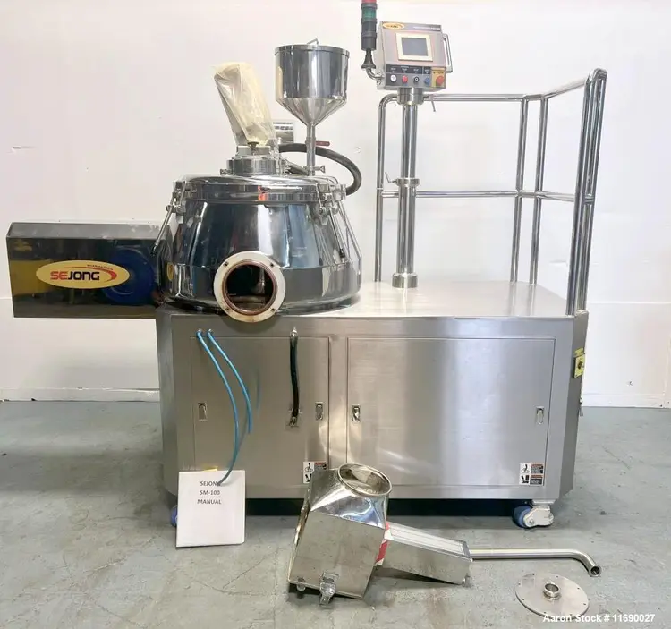 Used _UNKNOWN_ SM-100 High Shear Pharmaceutical Granulators Illinois US | Aaron Equipment #945967