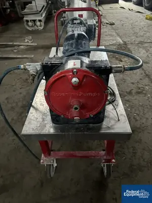 USED Eccentric Pumps 2 hp Eccentric Pumps Peristaltic Pump, Portable