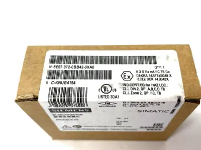 New | in-Stock Siemens SIMATIC DP PROFIBUS Bus Connector, 35-Degree RS485 Bus Bars & Plugs Michigan US | Maverick Industrial Sales #1401810