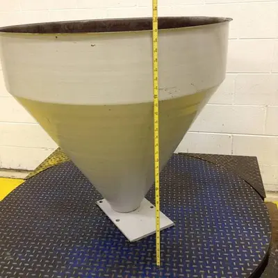 USED METAL FABRICATOR HOPPER975