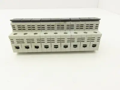 Allen Bradley 1492-FB3C30-L Fuse Holder 30 Amp 3 Pole 600V Indicator Lot of 3