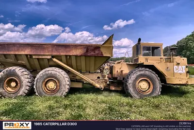 Used 1985 CATERPILLAR D300 Articulated Dump Trucks Virginia US | Proxy Equipment #1378239