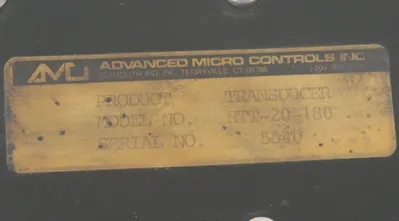 AMCI HTT-20-180 TRANSDUCER MODULE HTT20180
