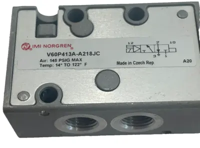 NEW IMI NORGREN V60P413A-A218JC SOLENOID VALVE V60P413AA218JC
