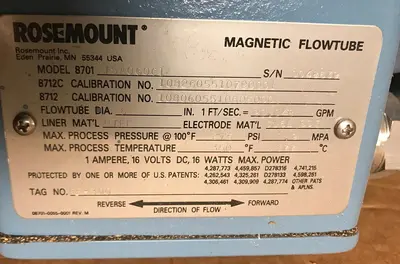 New | in-Stock ROSEMOUNT 8701TSA060C1 Misc Electrical & Power Parts | Surplus Asset Holdings #1219402