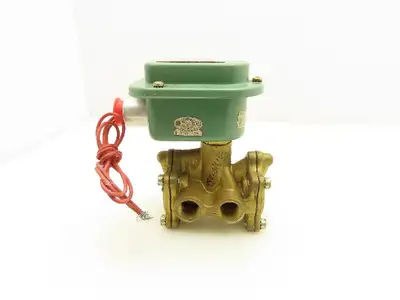 Asco WPFT8316 64 Red Hat Solenoid Valve 120V 6W 10-125PSI 1/2"NPT