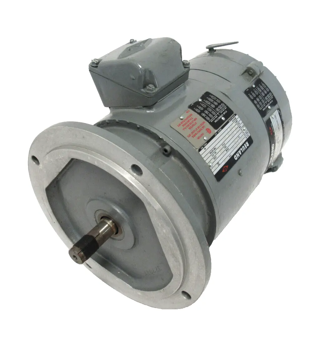 NEW REULAND 0015C-1BAB-0134 MOTOR 1.5HP 220/240-190/380 OLDA-G17N42-00 C0T0 15B4