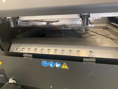 126" NOVUS IMAGING SYNERGIA H/UV WIDE FORMAT PRINTER. STOCK # 0951822