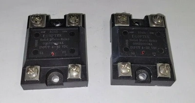 Lot of 2 OPTEK Solid State Relay OSSRD0004A INPUT 4-32 VDC 250 VAC 40A