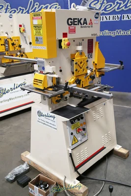 New | in-Stock GEKA BENDICROP 50 Ironworkers California US | Sterling Machinery Exchange #1465419