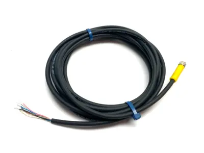 New | in-Stock Turck Flexlife Sgl-Ended M8 6-Pin Female to 6-Wire Cordset 13' Length Connector Accessories Michigan US | Maverick Industrial Sales #1462988