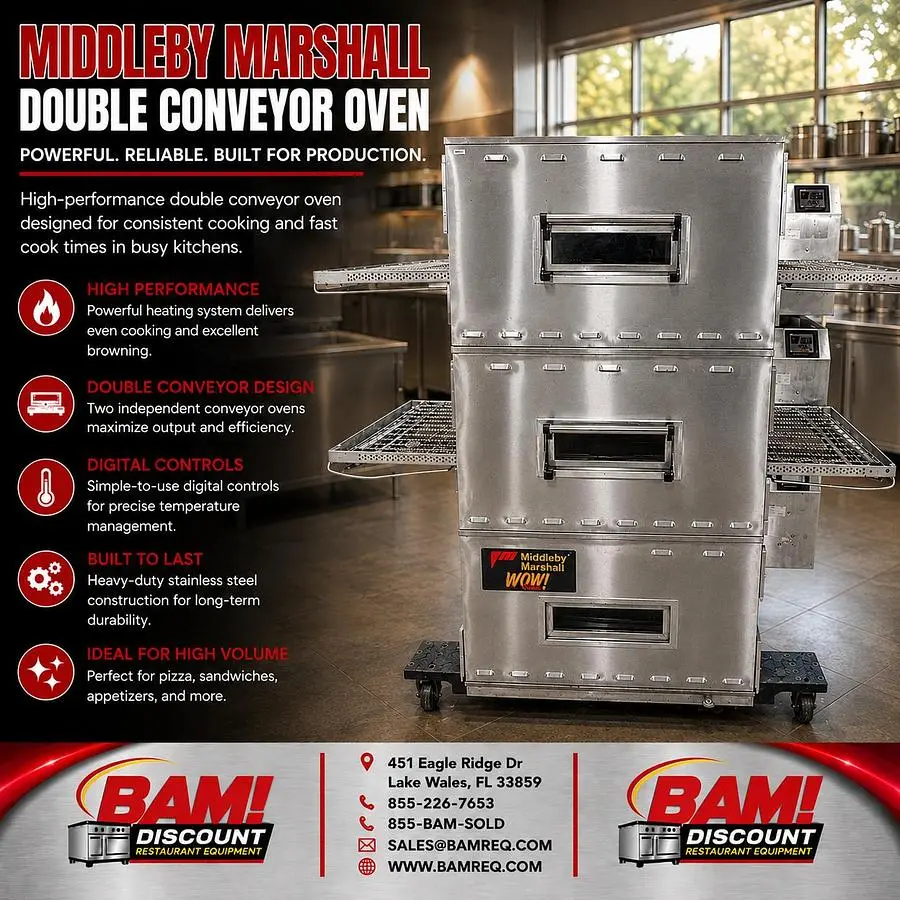 Used MIDDLEBY MARSHALL PS640G Conveyor Ovens Florida US | BAM Discount Restaurant Equipment #1373140