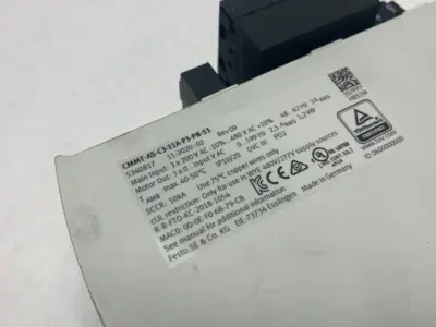 USED FESTO SERVO DRIVE VERTICAL MOUNT
