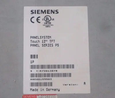 USED SIEMENS A5E00159503 TOUCH PANEL 12'' TFT SERIES P5