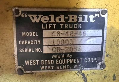 Used WEST BEND _UNKNOWN_ Upenders / Down-Enders Michigan US | Alma Machinery #1424514