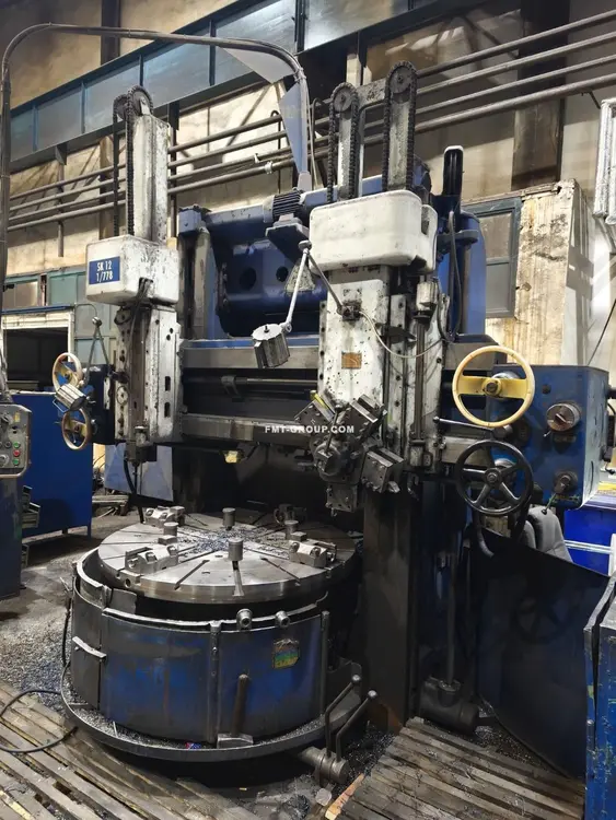 Used TOS HULÍN SK 12 Vertical Boring Mills (incld VTL) SK | F.M.T. Group s.r.o. #1246058