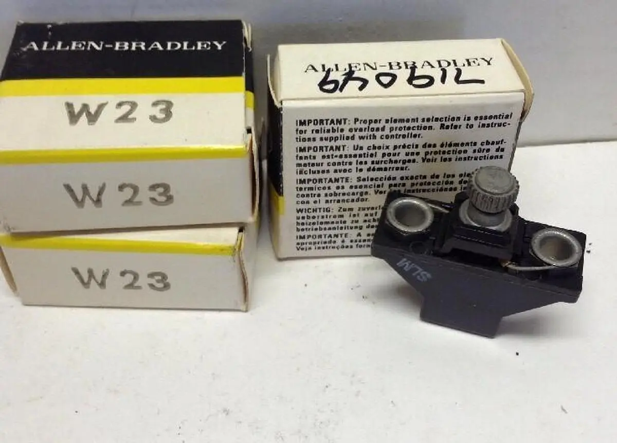 New | in-Stock ALLEN-BRADLEY W23 Miscellaneous Equipment (Electrical & Power) | Surplus Asset Holdings #1190650