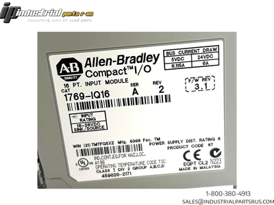 NEW ALLEN BRADLEY 1769-IQ16