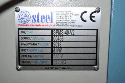 40 TON 2016 STEEL HYDRAULIC PRESS
