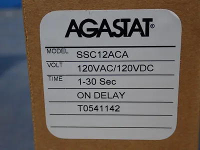 New | in-Stock AGASTAT SSC12ACA Relays & Switches | HGR 24 #739658