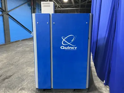 Used 2017 QUINCY COMPRESSOR QGV75 Rotary Screw & Sliding Vane Air Compressors Ohio US | HGR 24 #1446132