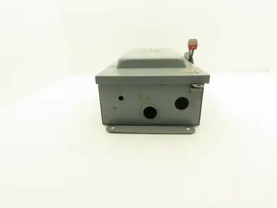 Square D H323A Safety Disconnect Load Switch 100A 240V AC 15Hp 3 Pole