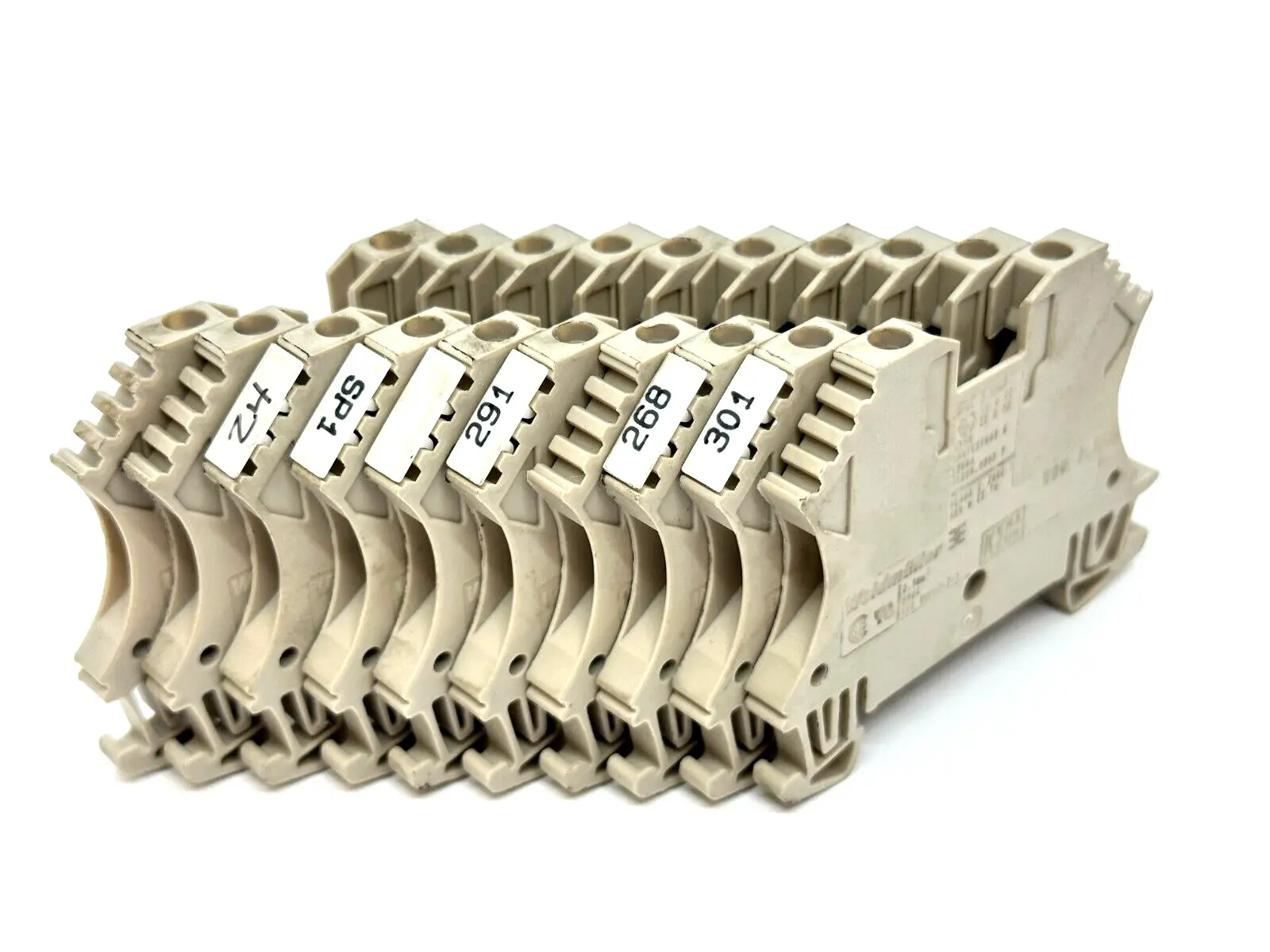 WDU 2.5 | Weidmuller  Terminal Block 600V LOT OF 10 - Used