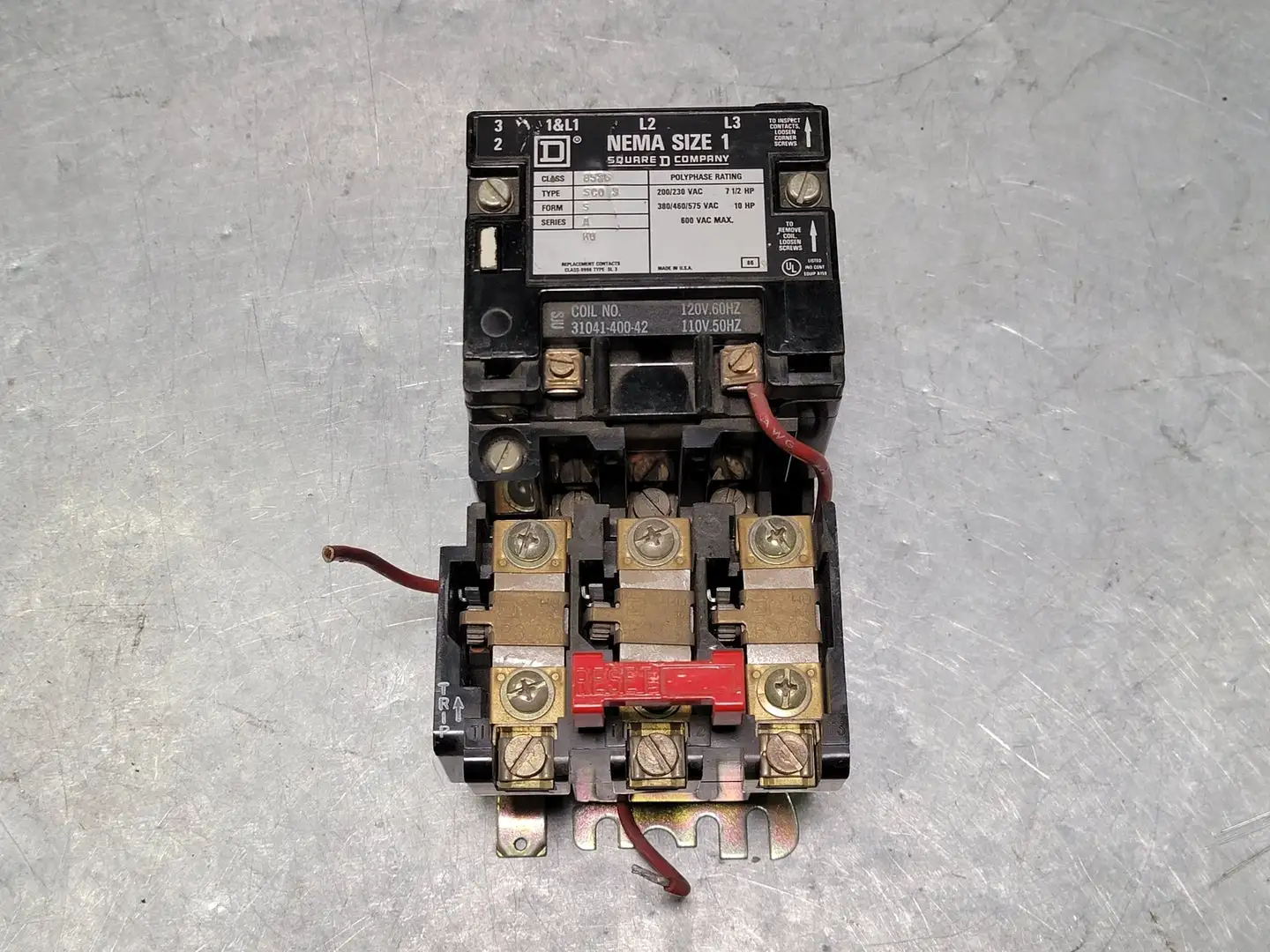 USED SQUARE D 8536SCO3V02S