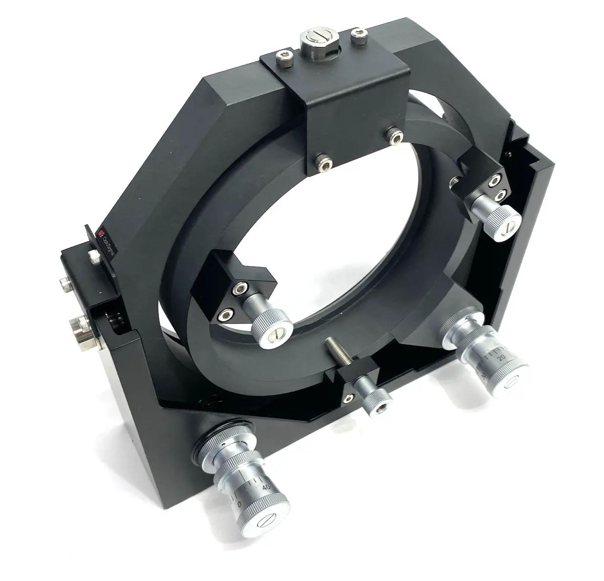USED OPTOSIGMA EXTRA-LARGE PRECISION GIMBAL MIRROR HOLDER 150MM