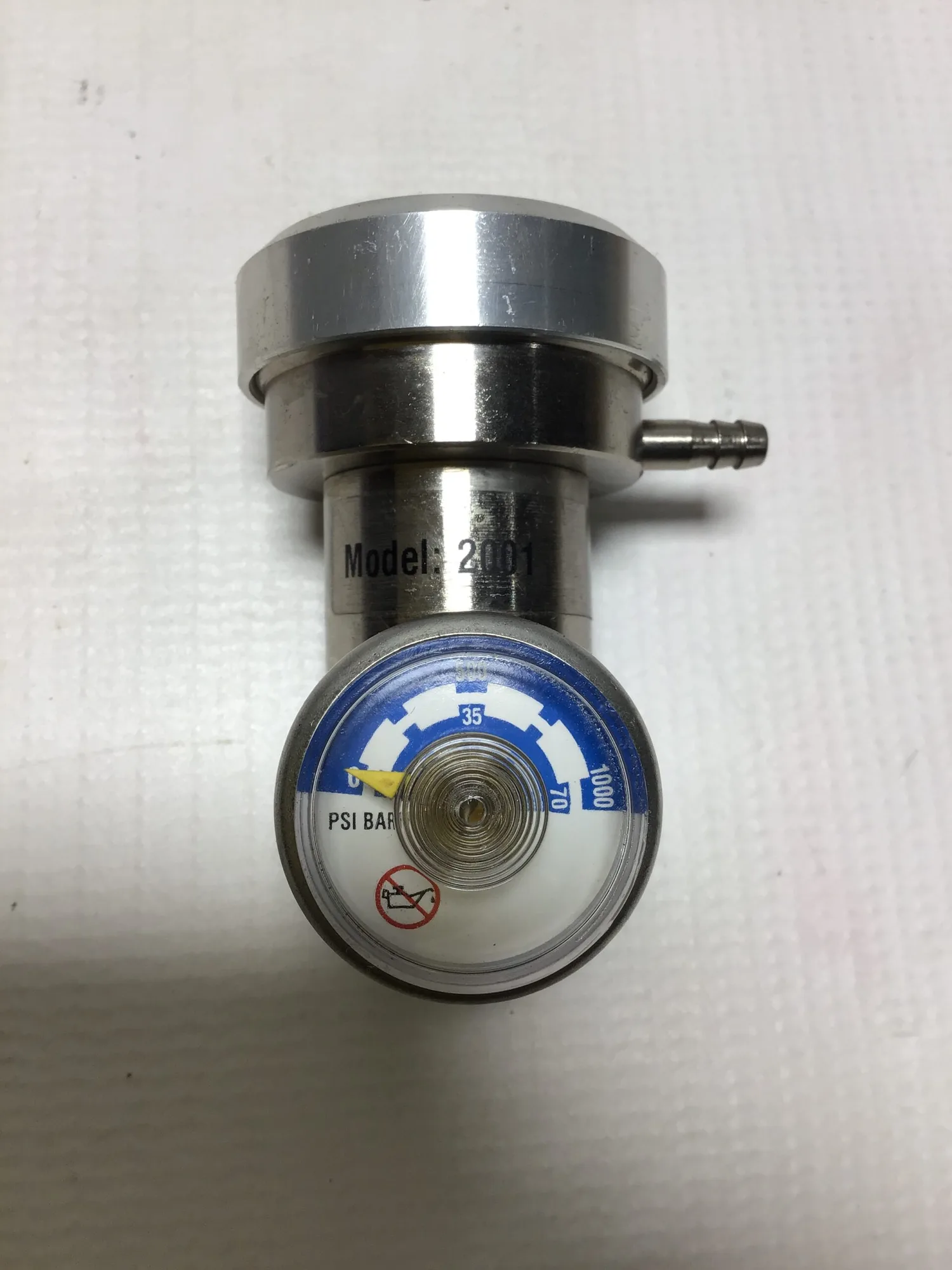 Industrial Scientific 2001 Demand Flow Regulator / Flow Meter – Model 2001