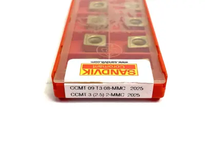 NEW SANDVIK COROMANT COROTURN® 107 INSERT FOR TURNING CCMT 09 T3 08-MMC 2025