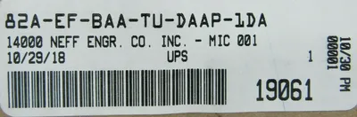NEW MAC VALVES 82A-EF-BAA-TU-DAAP-1DA SOLENOID VALVE 19061 82AEFBAATUDAAP1DA