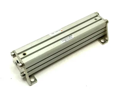 USED SMC COMPACT DOUBLE ACTING CYLINDER, LONG STROKE