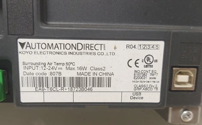 USED AutomationDirect EA9-T6CL-R