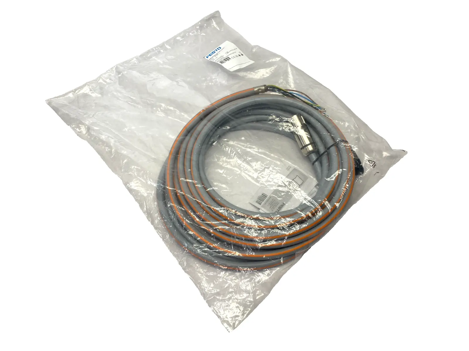 New | in-Stock Festo Motor Extension Cable 10m M23 RJ45 5251384 Cable & Wire Michigan US | Maverick Industrial Sales #1393036