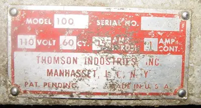 USED THOMPSON 100