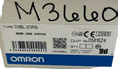 NEW OMRON D4BL-2DRG DOOR LOCKSWITCH D4BL2DRG