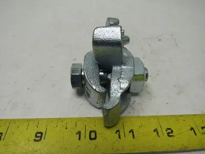 Steel City PC-50ET 1/2" Galvanized Edge Type Rigid Conduit Clamp Lot Of 17