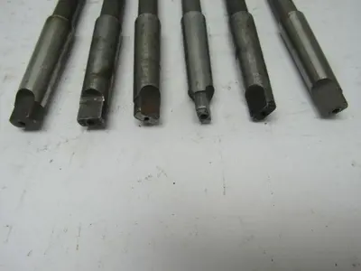 MORSE/CLEVELAND/BF 5/8" #2 MT Straight Flute Chucking Reamers Mixed Mfg Lot/5