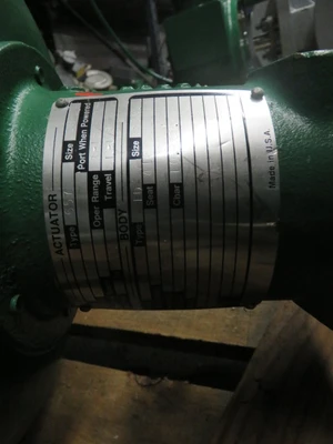 Fisher 2" Type ED Steam Control Valve , Class 150