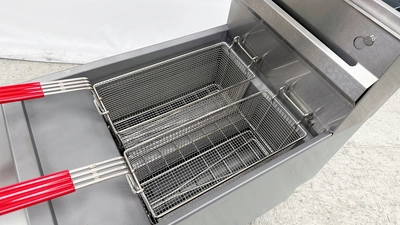 171-0460 35lb Double Gas Fryer