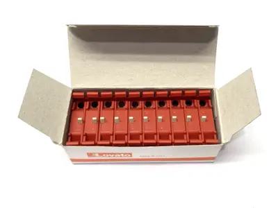 New | in-Stock Lovato Contact Element 22mm BOX OF 10 Terminal Blocks Michigan US | Maverick Industrial Sales #1398429