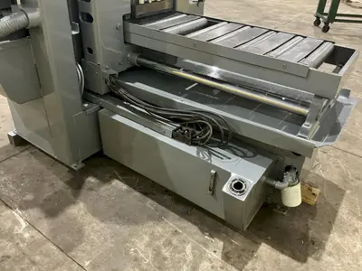 12" X 12" HYD-MECH MODEL #H-12A AUTOMATIC FEED HORIZONTAL SAW PLC-100 CONTROLS & NESTING: STOCK #23723