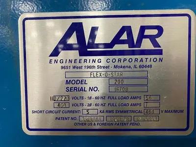 Used 2018 ALAR FLEX O STAR 200 Rotary Vacuum Filters Pennsylvania US | Global Equipment International, LLC #1087036