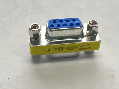 USED PHOENIX CONTACT GENDER CHANGER 9-POSITION 1688722 LOT OF 9